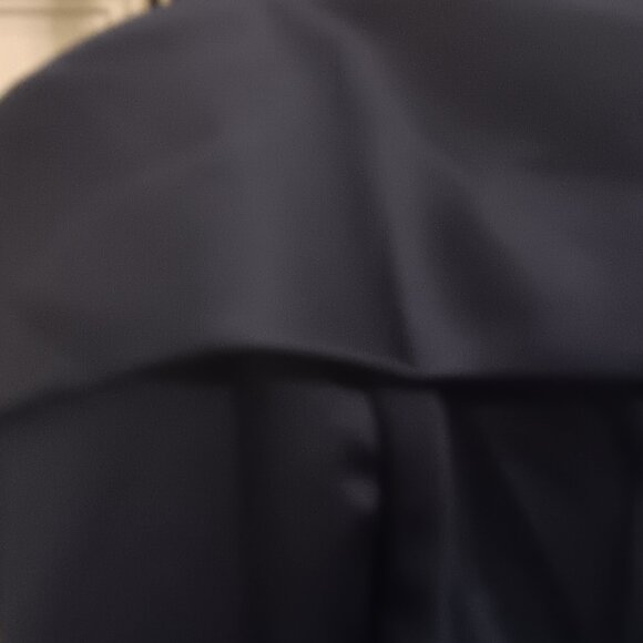 Urban Girl Nites Strapless Midnight Blue Prom Dress with Sash - Picture 6 of 9